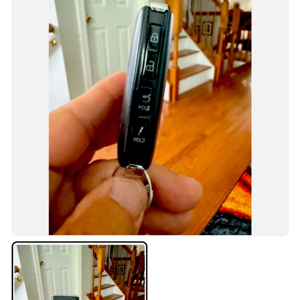 Mazda CX50. Black Car Key Fob